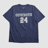 Dallas Cowboys Reebok 2000s T-shirt - Navy Vintage on sale