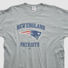 New England Patriots NFL 2000s Long Sleeve T-shirt - Heather Gray Vintage discount