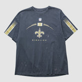 New Orleans Saints Reebok 2000s T-shirt - Black Vintage discount