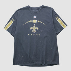 New Orleans Saints Reebok 2000s T-shirt - Black Vintage discount