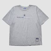 Dallas Cowboys Reebok 2000s T-shirt - Heather Gray Vintage for sale