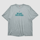 Miami Dolphins NFL 2000s T-shirt - Heather Gray Vintage outlet