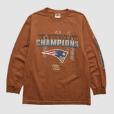 New England Patriots Alstyle 2003 Long Sleeve T-shirt - Clay Vintage online