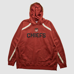 Kansas City Chiefs Reebok 2000s Hooded Pullover Sweatshirt - Red Vintage cheap