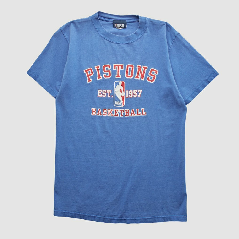Detroit Pistons NBA 2000s T-shirt sale - Blue Vintage on sale