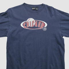 Chicago Cubs Gear For Sports 2000s Long Sleeve T-shirt Navy Vintage