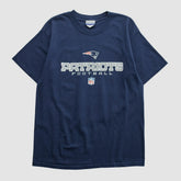 New England Patriots Reebok 2000s T-shirt - Navy Vintage sale