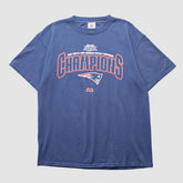 New England Patriots NFL 2004 T-shirt - Blue Vintage for sale