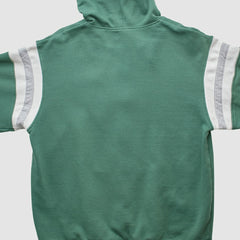 New York Jets Reebok 2000s Hooded Full Zip Sweatshirt - Green Vintage outlet