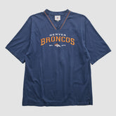 Denver Broncos NFL 2000s T-shirt - Navy Real Vintage on sale