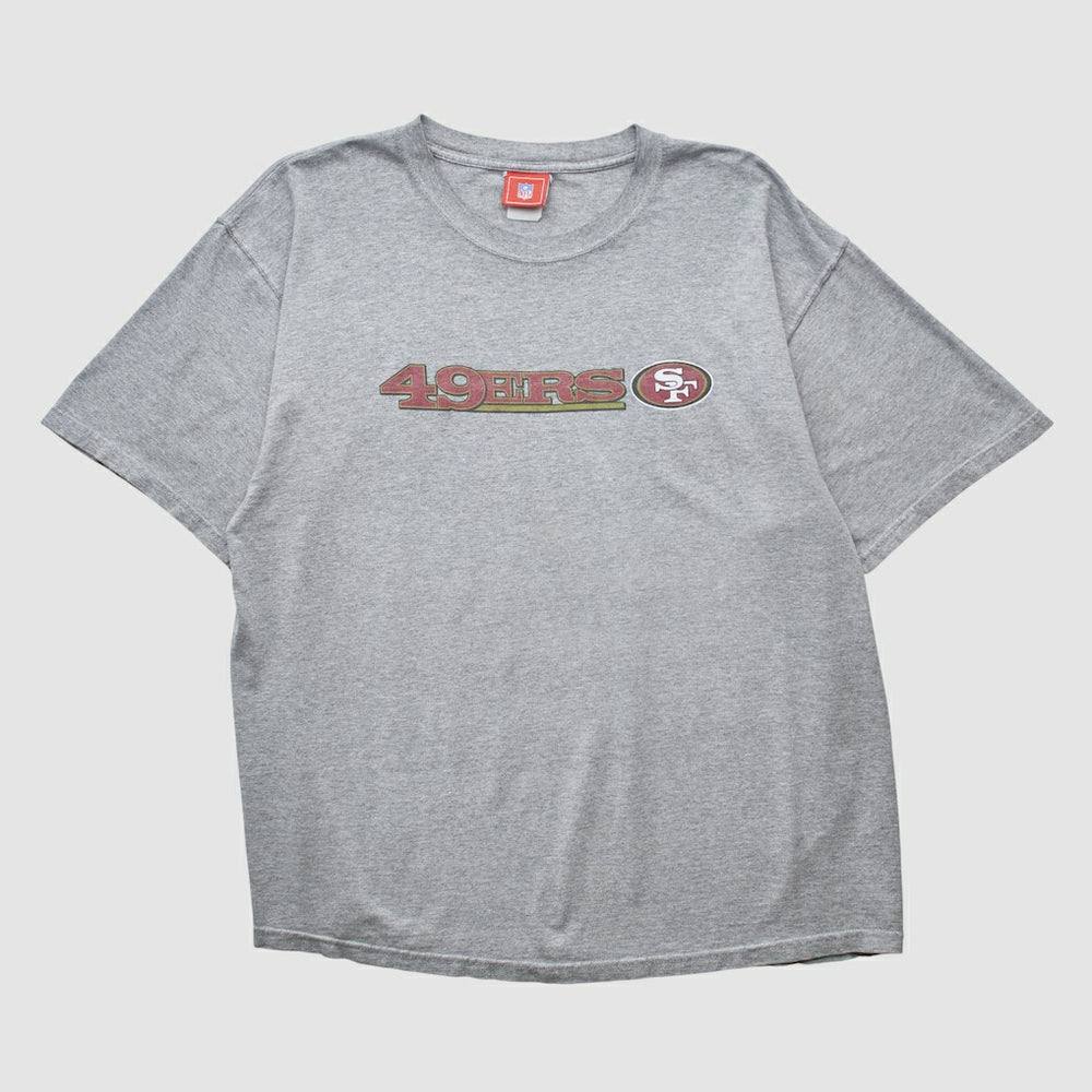 San Francisco 49ers NFL 2000s T-shirt - Heather Gray Vintage discount