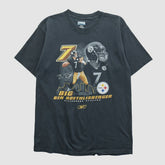 Ben Roethlisberger Reebok 2000s T-shirt - Black Vintage online
