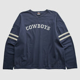 Dallas Cowboys NFL 2000s Long Sleeve T-shirt - Navy Vintage outlet
