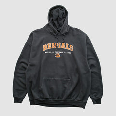 Cincinnati Bengals NFL 2000s Hooded Pullover Sweatshirt - Black Vintage discount