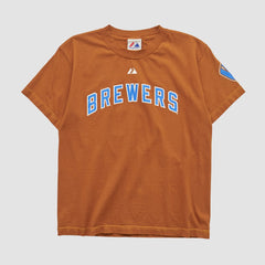 Milwaukee Brewers Majestic 2008 T-shirt Clay Vintage