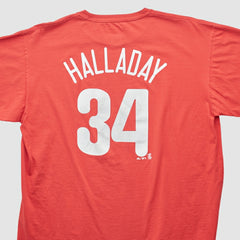 Philadelphia Phillies Majestic 2000s T-shirt Red Vintage