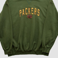 Green Bay Packers NFL 2000s Pullover Sweatshirt - Green Vintage discount