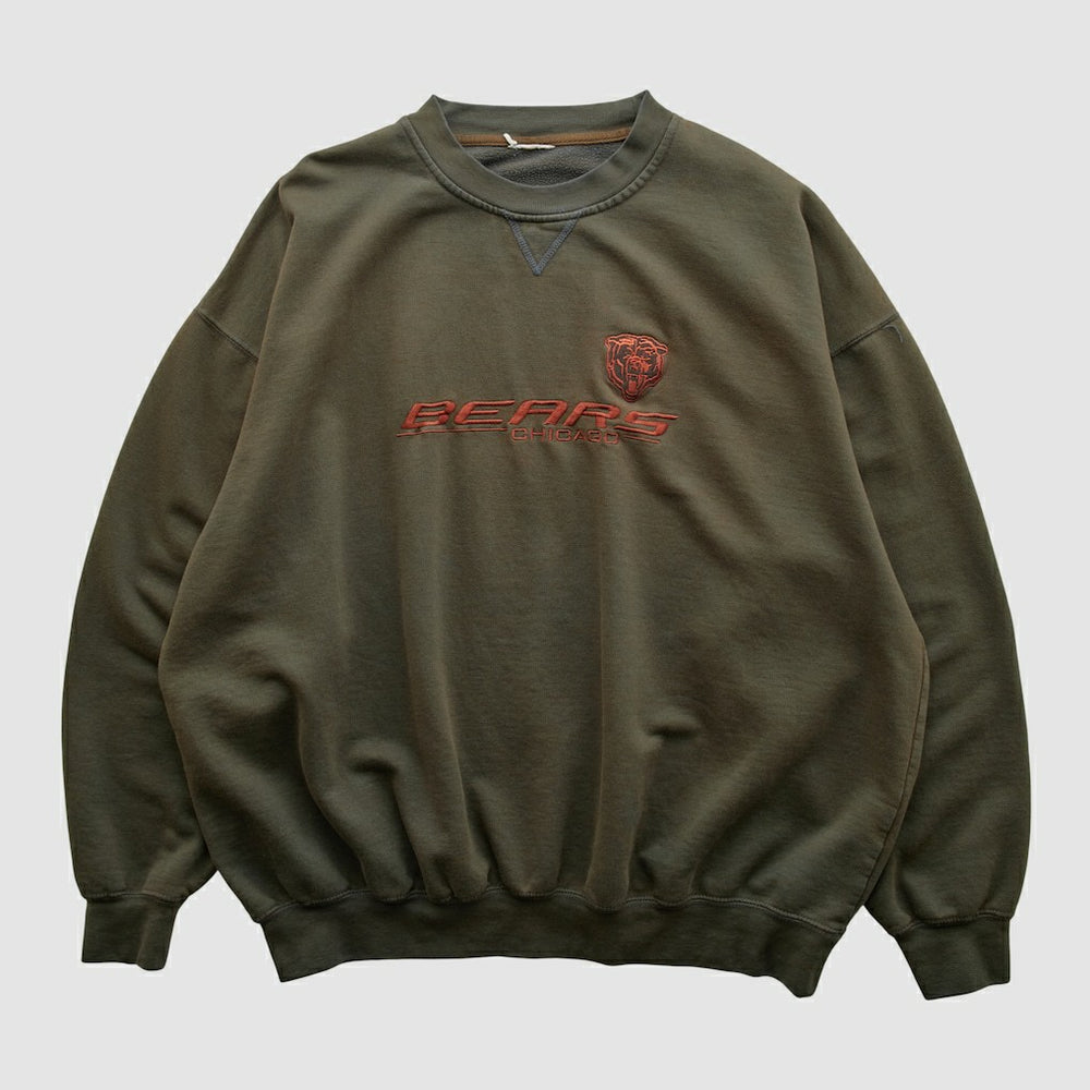 Chicago Bears 2000s Pullover Sweatshirt - Brown Vintage on sale