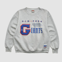 New York Giants Nutmeg Mills 90s Sweatshirt - Heather Gray Vintage cheap