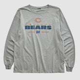 Chicago Bears 2010s Long Sleeve T-shirt - Heather Gray Vintage for sale