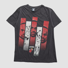 Miami Heat UNK 2010s T-shirt - Black Vintage for sale