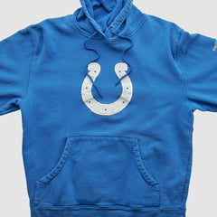 Indianapolis Colts Reebok 2000s Hooded Pullover Sweatshirt - Blue Vintage online