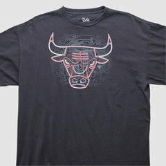 Chicago Bulls Majestic 2000s T-shirt sale - Black Vintage cheap