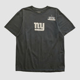New York Giants Reebok 2010 T-shirt - Black Vintage for sale