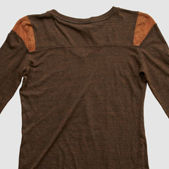 Kansas City Chiefs NFL 2010s Long Sleeve T-shirt - Brown Vintage sale