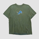 Detroit Lions Reebok 2000s T-shirt - Green Vintage cheap