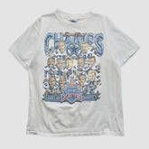 Dallas Cowboys Salem Sportswear 1993 T-shirt - White Vintage sale