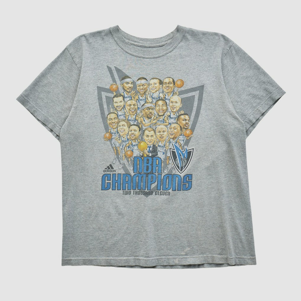 Dallas Mavericks 2011 T-shirt sale - Heather Gray Vintage discount