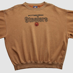 Pittsburgh Steelers Majestic 2000s Pullover Sweatshirt - Clay Vintage on sale