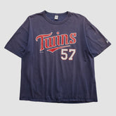 Minnesota Twins Russell 2003 T-shirt Navy Vintage