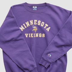 Minnesota Vikings Champion 90s Pullover Sweatshirt - Purple Vintage online