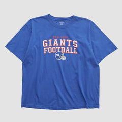 New York Giants Reebok 2010s T-shirt - Blue Vintage discount