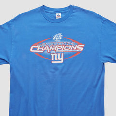 New York Giants Alstyle 2008 T-shirt - Blue Vintage outlet