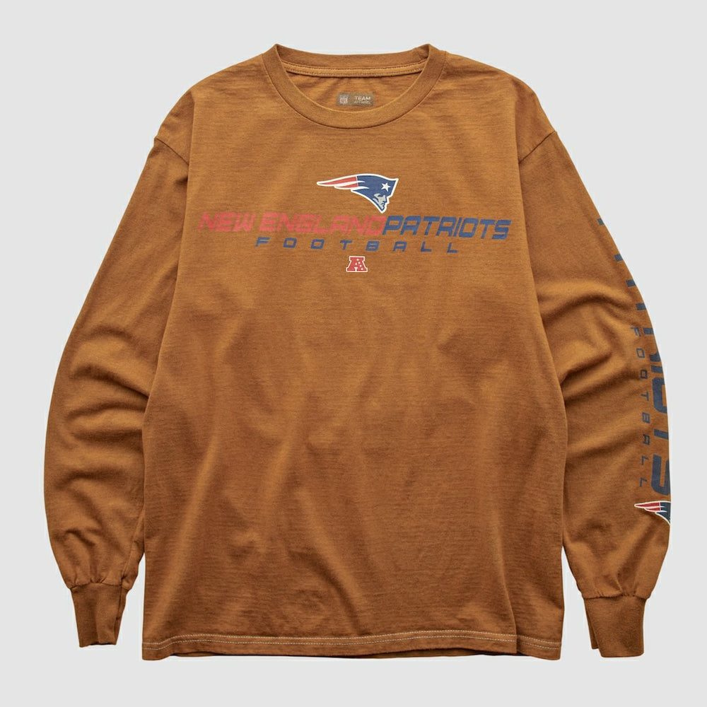 New England Patriots NFL 2000s Long Sleeve T-shirt - Clay Vintage outlet