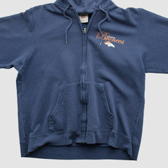 Denver Broncos NFL 2000s Hooded Full Zip Sweatshirt - Navy Vintage online