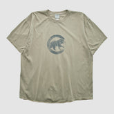 Chicago Cubs MLB Genuine Merchandise 2000s T-shirt Tan Vintage