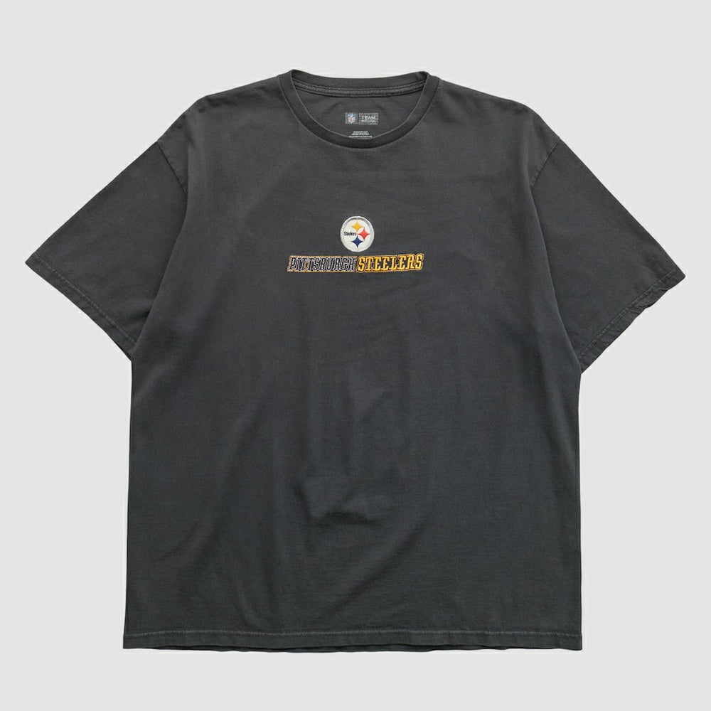 Pittsburgh Steelers NFL 2010s T-shirt - Charcoal Vintage cheap
