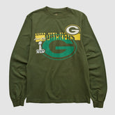 Green Bay Packers NFL 2011 Long Sleeve T-shirt - Green Vintage discount
