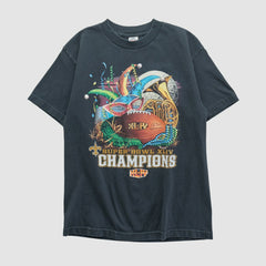 New Orleans Saints Alstyle 2010 T-shirt - Black Vintage discount