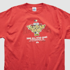 All-Star Game Majestic 2006 T-shirt Red Vintage