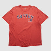Boston Red Sox CSA 2000s T-shirt Red Vintage