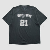 San Antonio Spurs NBA 2000s T-shirt - Black Vintage shop