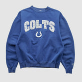 Indianapolis Colts Champion 2000s Pullover Sweatshirt - Blue Vintage for sale