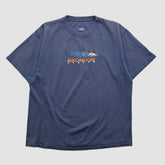 Denver Broncos 2000s T-shirt - Navy Vintage for sale