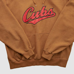 Chicago Cubs 2000s Hooded Pullover Sweatshirt Clay Vintage
