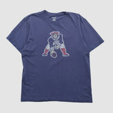New England Patriots Reebok 2000s T-shirt - Navy Vintage on sale